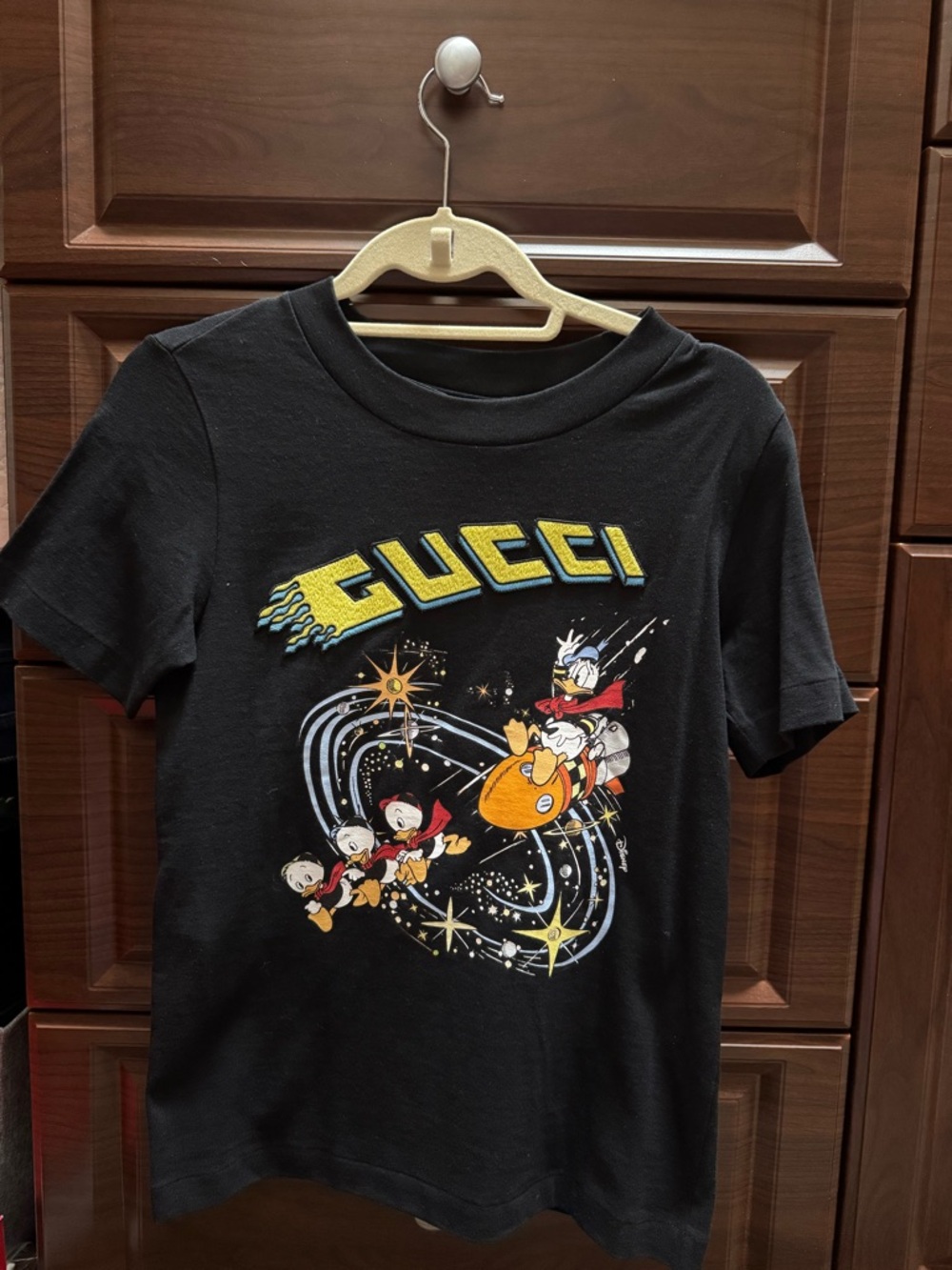 Authentic NWT Gucci Black Women’s Donald Duck Disney Tee